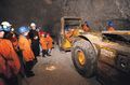 Podzemlje Pece Tourist Mine and Museum mine shafts Photo Tomo Jesenicnik.JPG