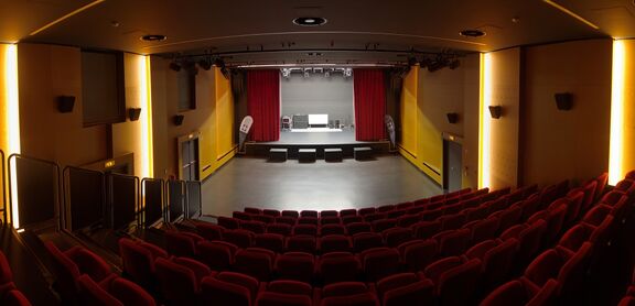 The multipurpose hall at the Cultural Center Kočevje.
