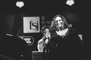 The composer and double bass player <!--LINK'" 0:657--> presenting his project Ženske (<i>Women</i>), featuring also <!--LINK'" 0:658-->, at the <!--LINK'" 0:659-->, 2015