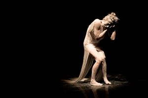 <!--LINK'" 0:9--> doing her butoh piece &ndash; titled Tulkudream &ndash; on the stage of <!--LINK'" 0:10--> at the <!--LINK'" 0:11-->, 2017