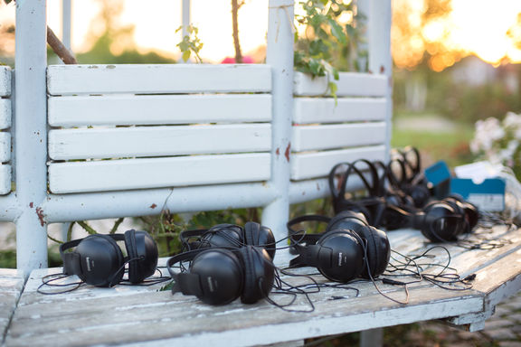 The Sonica International Festival of Transitory Art concluded in the peaceful surroundings of the Tivoli park with soundwalk Walking the Aphelion by Irena Pivka and Brane Zorman, 2016.