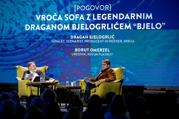 Talk with Dragan Bjelogrlić, Slovenian Advertising Festival (SOF), 2019.