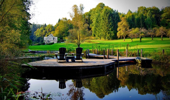 A romantic country garden in an open, rural landscape, set up by Landscape studio, Ljubljana surroundings, 2009