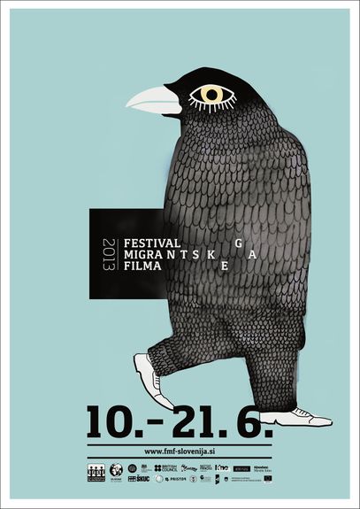 The Festival of Migrant Film poster, 2013