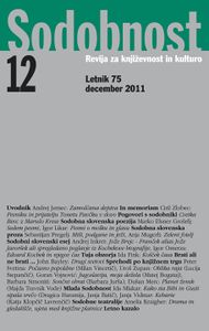 Sodobnost Magazine, December 2011