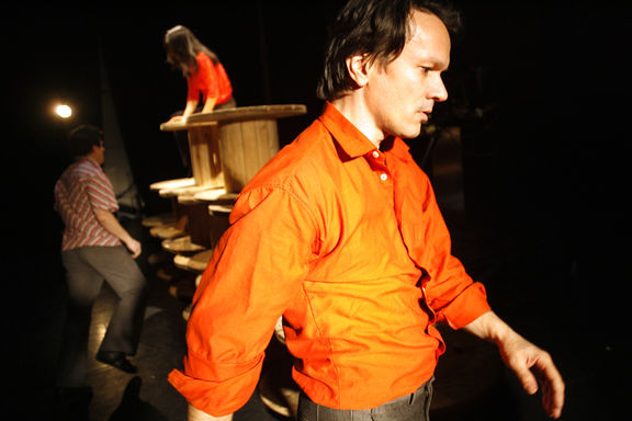 Dance performance Glej ga zlomka by Branko Potočan and Fourklor at Stara Elektrarna - Old Power Station in Ljubljana