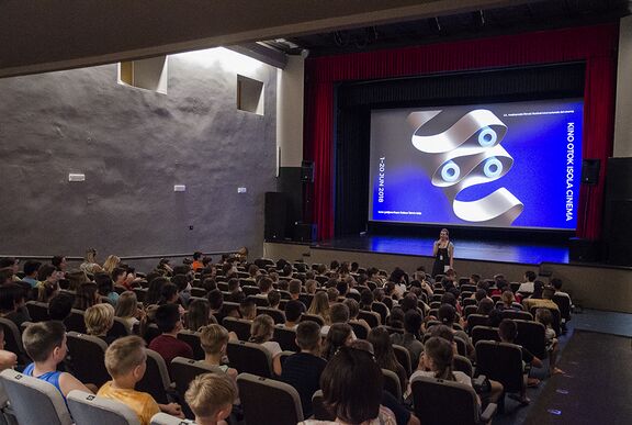 Screening of the Submarine section, Kino Otok - Isola Cinema Festival 2018.