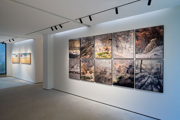 The exhibition "Going Around – A Trilogy" by Marko Lipuš, 2024.