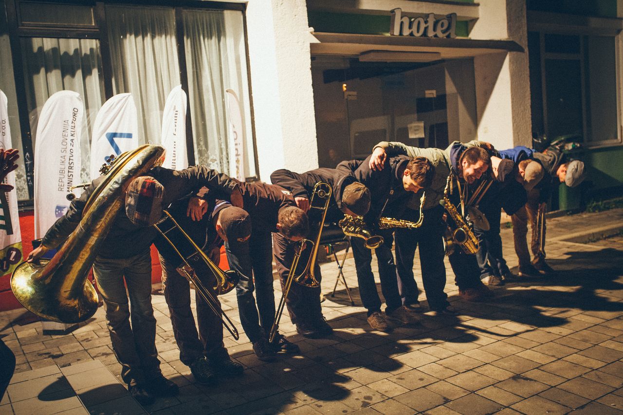 Festival of Slovenian Jazz 2015 Kar ces brass band Photo Nika Holcl.JPG