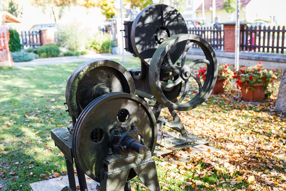 Open-air part of Smithery and Firefighting Museum, 2019.