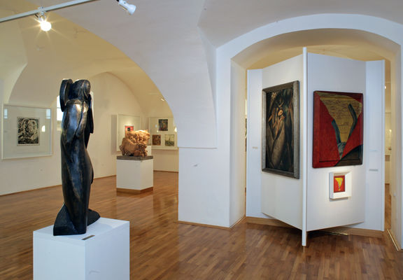 Bozidar Jakac Art Museum 2008 France Kralj permanent exhibition Photo Marjan Smerke.jpg