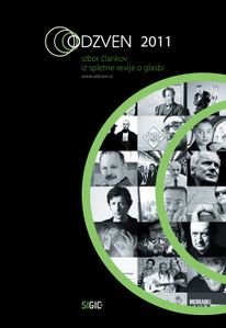 Cover of printed version <!--LINK'" 0:10-->, <i>Odzven 2011</i>