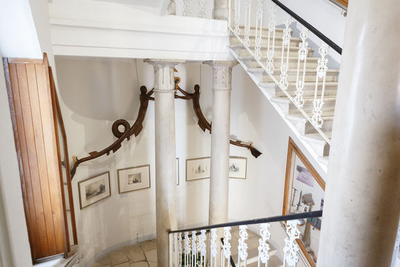 Interior of Sergej Mašera Maritime Museum, Piran, 2020.