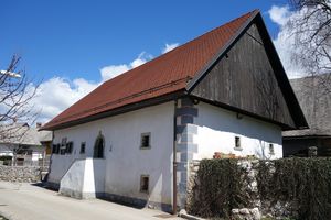 <!--LINK'" 0:45--> (pr' Ribču) located in the village of Vrba in the Municipality of Žirovnica.