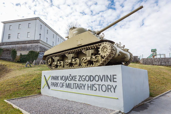 Park of Military History Pivka, 2020.