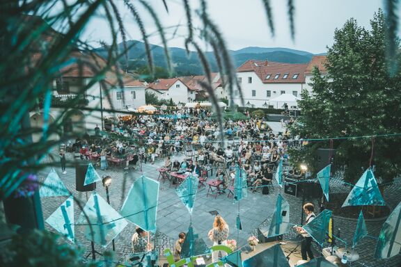 Concert by Regen at the Shots festival in 2022. Photo: Nika Hölcl
