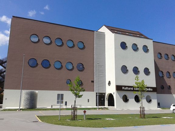 The Vrhnika Cultural Centre, home of the Cankar's Library Vrhnika and the Ljubljanica River Exhibition, 2016