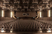 One of two technically equipped and adaptable multi-functional halls: the large Katedrala Hall can hold from 800 to 1000 visitors standing for music concerts, Kino Šiška Centre for Urban Culture
