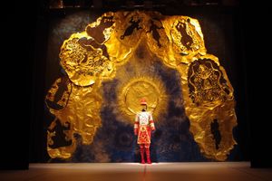 <i>Nijinsky Siam</i> choreography, artistic direction and set design by Pichet Klunchun (Thailand),<!--LINK'" 0:704-->, 2010