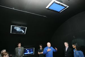 Sunita Williams visiting the <!--LINK'" 0:642-->, 2009