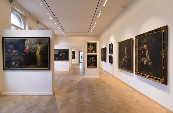 The 2016 set up of the permanent collection of the National Gallery of Slovenia.