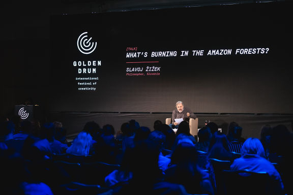 Slavoj Žižek, Golden Drum Award, 2019.