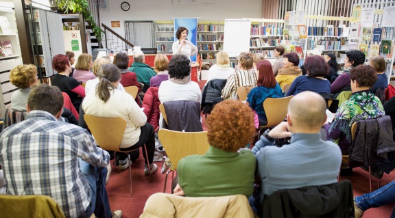 Jesenice Municipal Library 2012 event.jpg