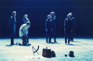 <i>Emilija</i> featured the legendary story of Emilija Kraus who should accompany Napoleon I. on his military campaign in Russia. The performance was produced by <!--LINK'" 0:275--> and staged at <!--LINK'" 0:276--> in 1996